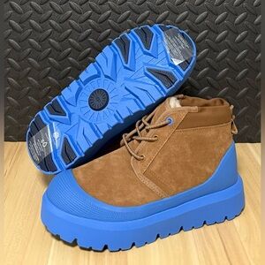 UGG Neumel Weather Hybrid Boots Chestnut Big Sky Mens Size 6 Womens Size 7